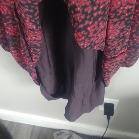 Beachlunchlounge Kelsea Baby Doll Raining‎ Hearts Dress Size L - Picture 6 of 9